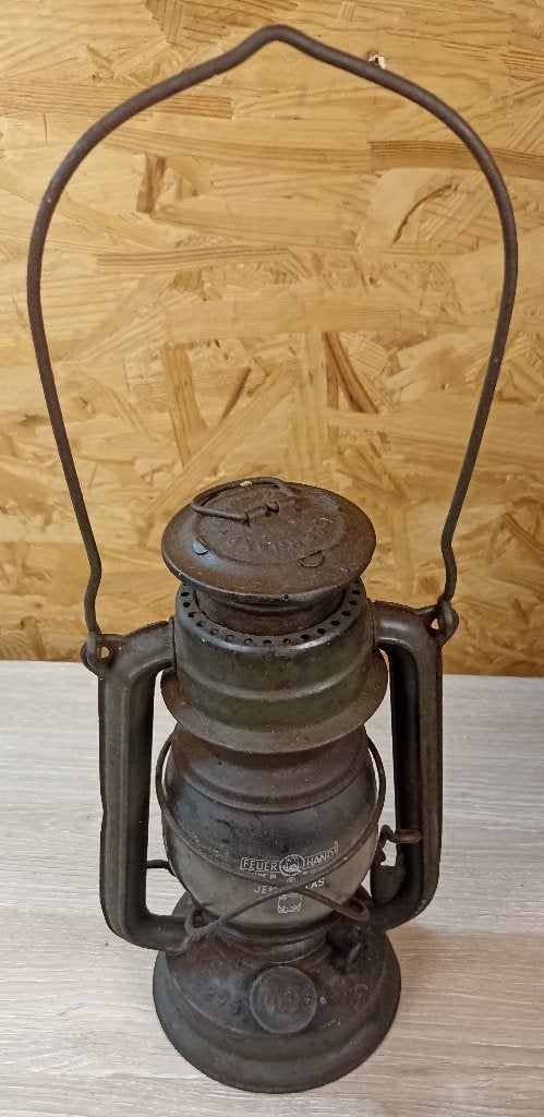 Lampe tempête Allemande Feuerhand modèle N 275 Baby 1950, Antiquités & Art, Enlèvement ou Envoi