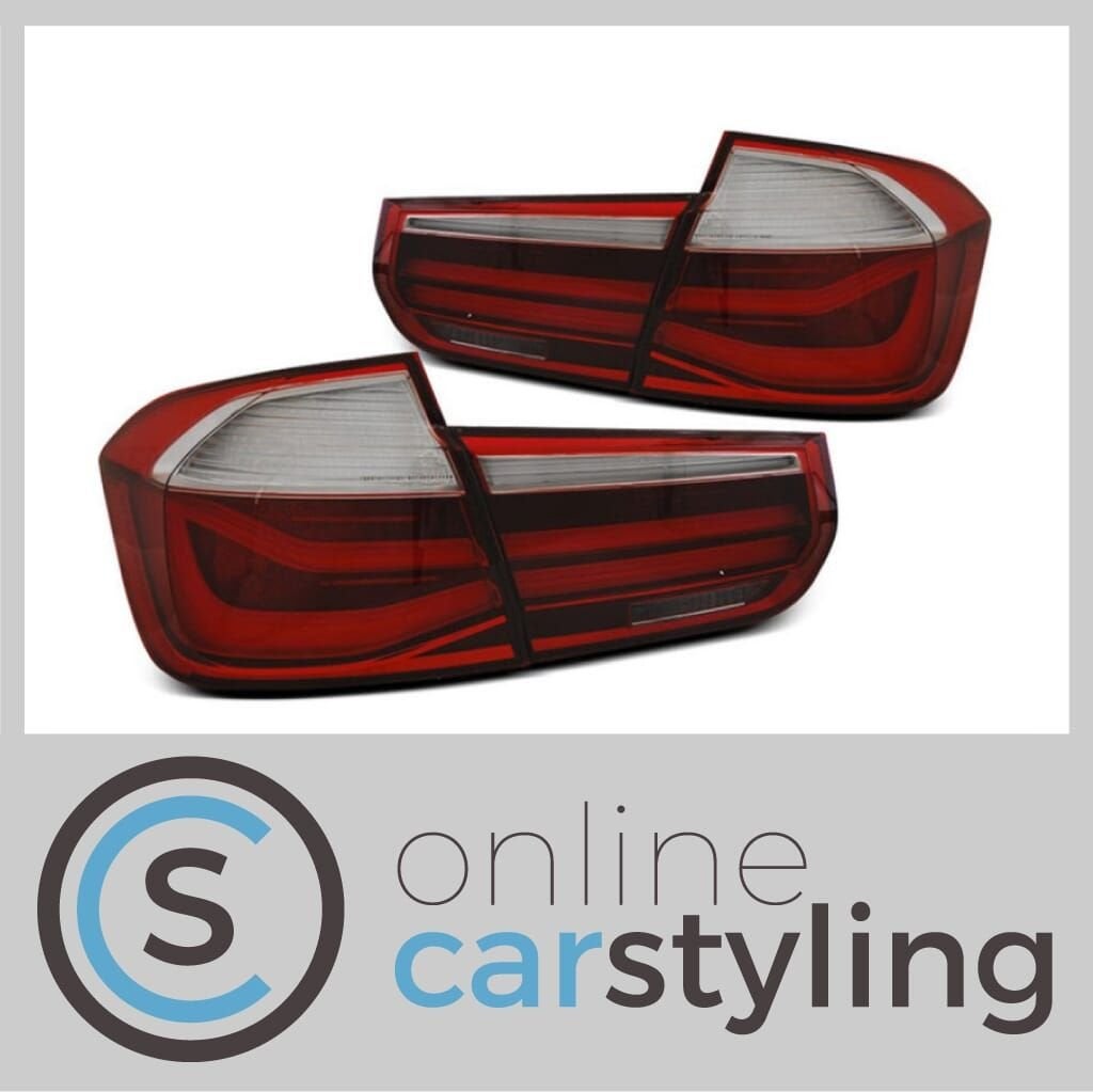 LED Achterlichten BMW 3-Serie F30 Rood Wit Lightbar Design, Neuf, -, -, Enlèvement ou Envoi