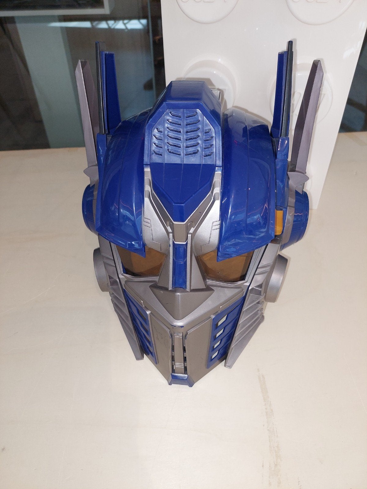 Transformers Optimus Prime-helm, Overige generaties, Ophalen of Verzenden, Gebruikt, Autobots