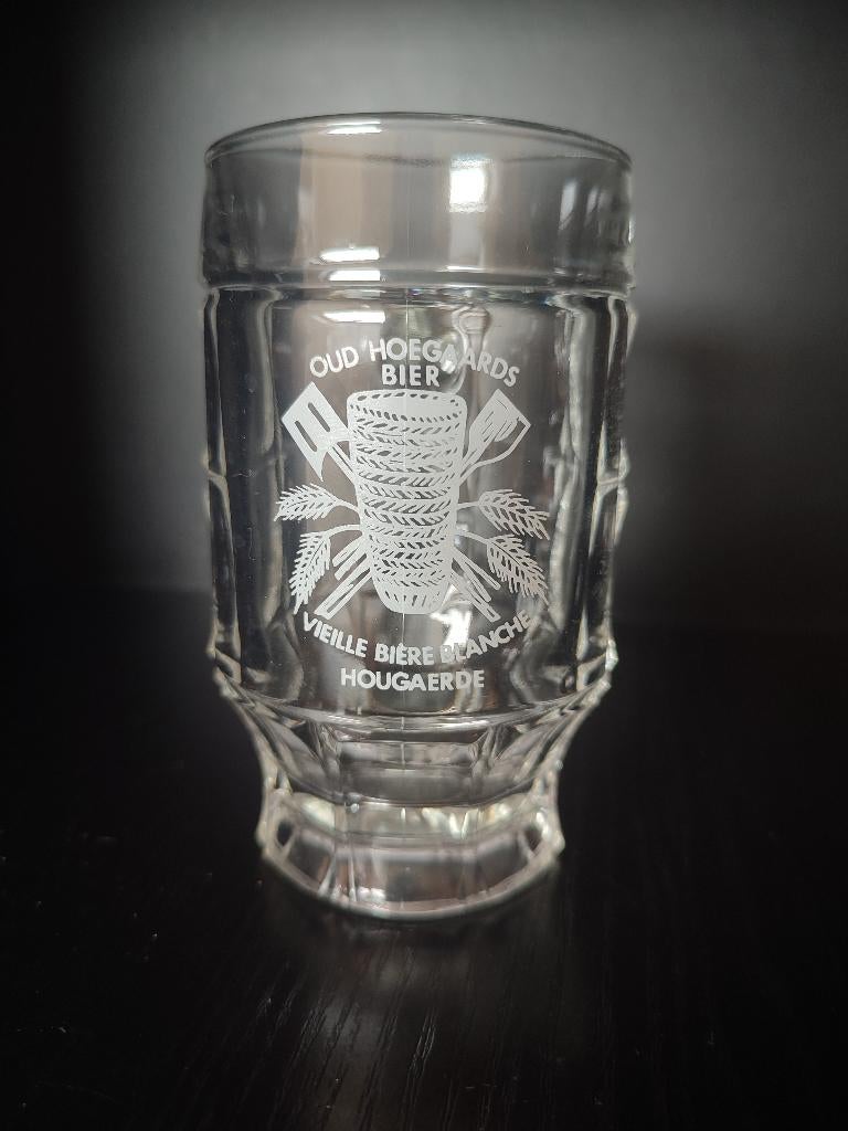 Bierbekers witbier (Hoegaarden & Detergems Witbier), Verzamelen, Ophalen, Gebruikt, Bierglas