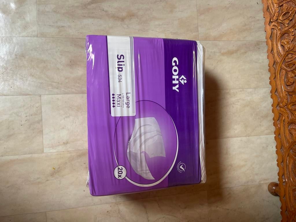 Lange slip, large ( 20p). Extra absorbant, Divers, Enlèvement, Comme neuf