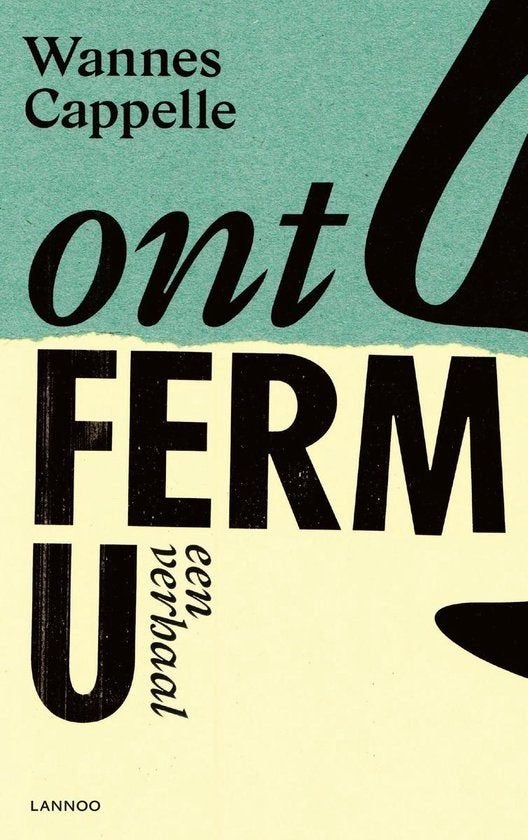 boek: ontferm U/Wannes Cappelle, Boeken, Literatuur, Zo goed als nieuw, Ophalen of Verzenden