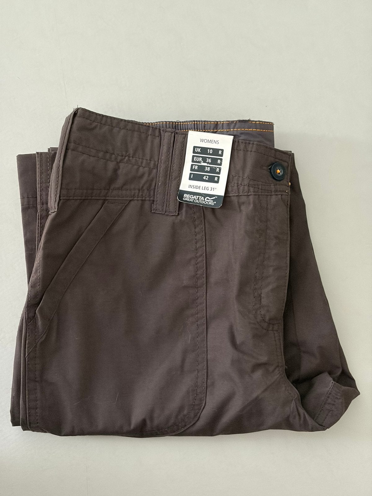 Wandelbroek nieuw grijs maat 36, Kleding | Dames, Broeken en Pantalons, Ophalen of Verzenden, Nieuw, Maat 36 (S), Grijs
