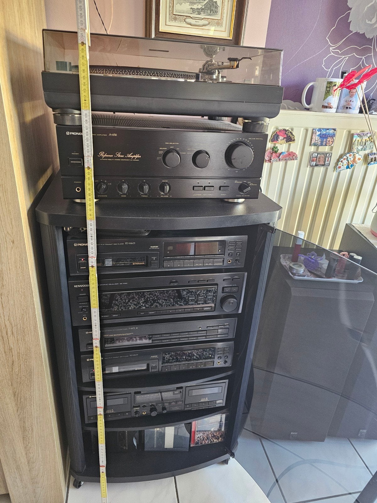 Volledige stereo installatie. High-end materiaal, Audio, Tv en Foto, Stereoketens, Zo goed als nieuw, Cassettedeck, Cd-speler