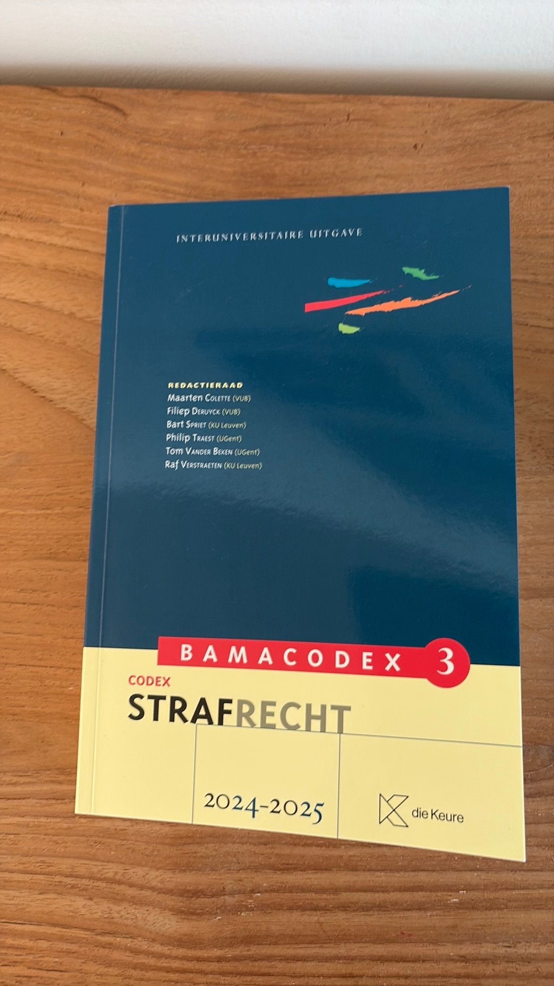 Bamacodex 3 - Strafrecht 2024-2025, Boeken, Ophalen of Verzenden, Nieuw