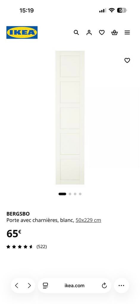 IKEA  PAX/BERGSBO, Enlèvement, Utilisé