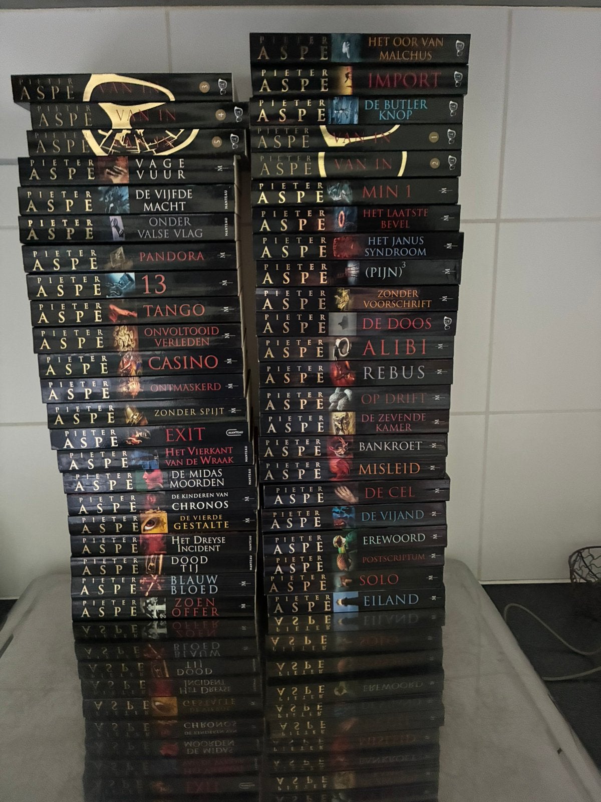 Boeken pieter aspe, Boeken, Ophalen