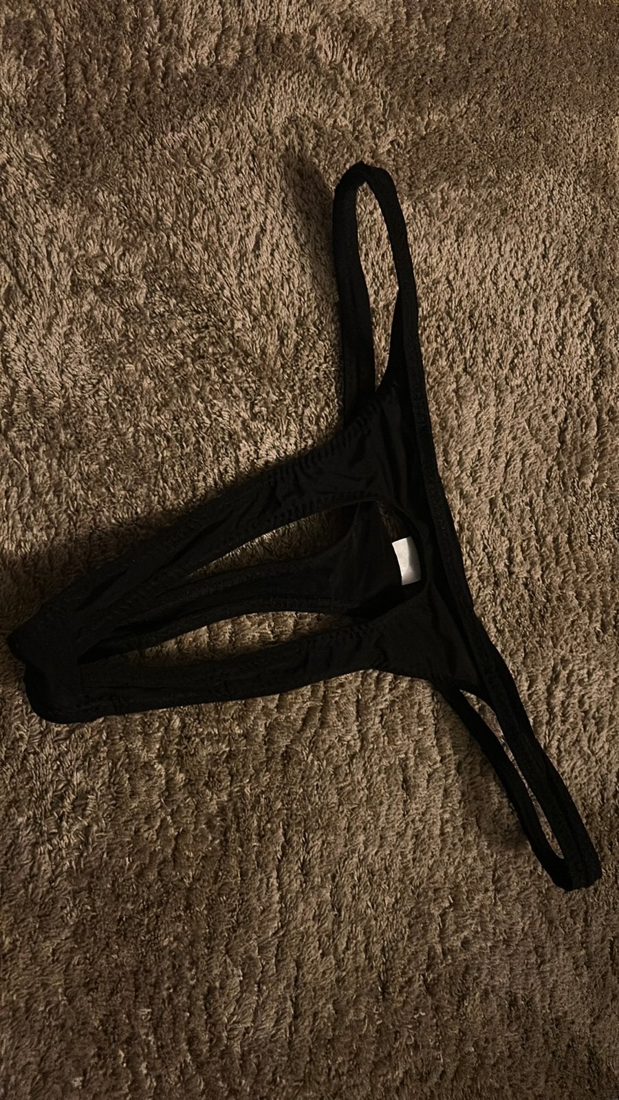 Super leuke heren string maat S open gat asn voorkant, Kleding | Heren, Ophalen of Verzenden, Zwart, WE, Overige typen