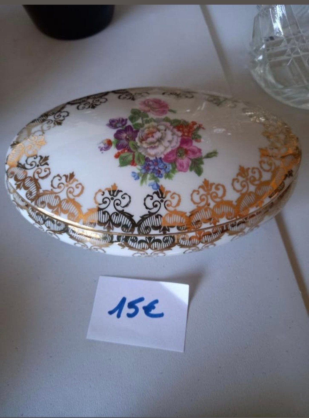 Limoges bonbonniere, Antiquités & Art, Antiquités | Plateaux, Enlèvement ou Envoi