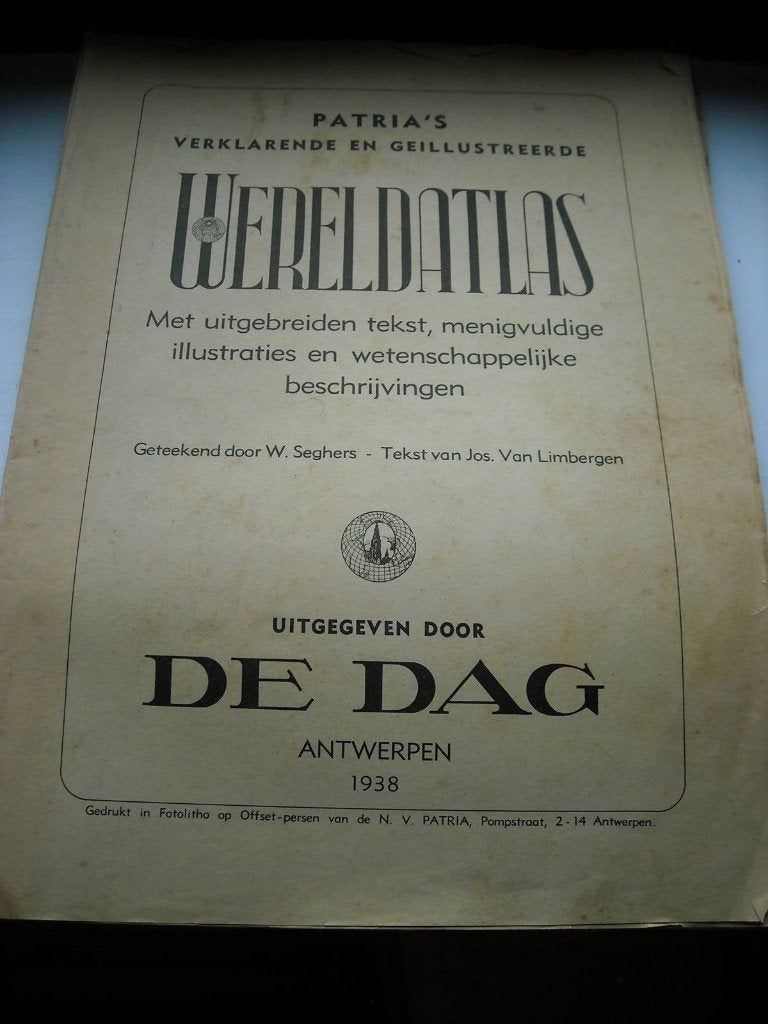 Patria's verklarende en geillustreerde wereldatlas, Ophalen, Gelezen