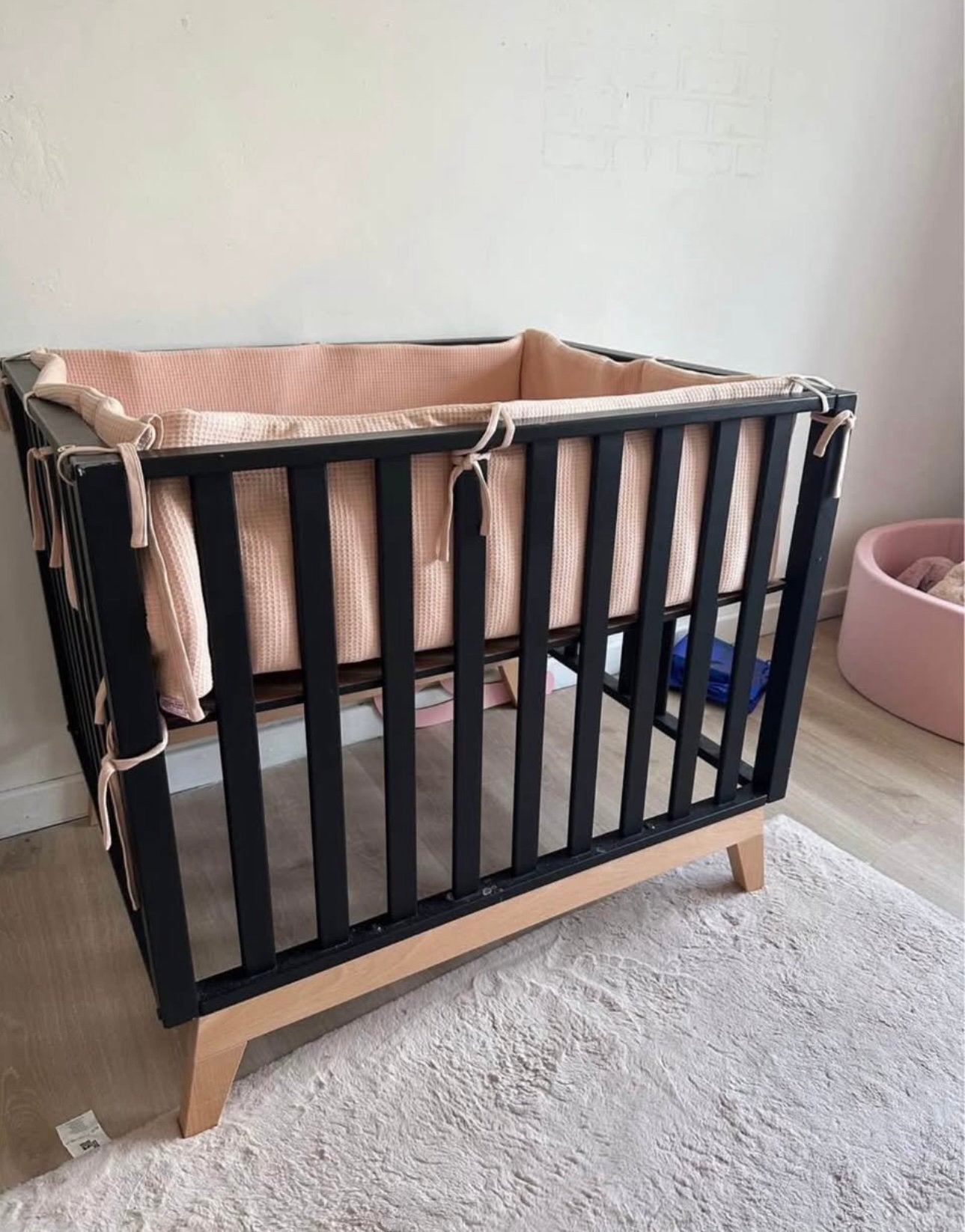 Baby box/park, Enfants & Bébés, Parcs, Enlèvement, Utilisé, Carré, Réglable en hauteur