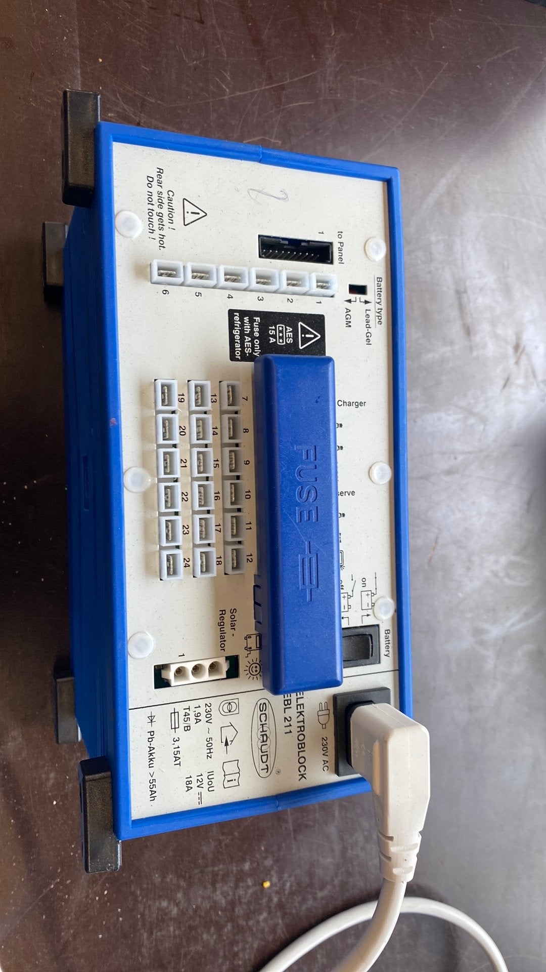 Schaudt Elektroblock EBL211, Ophalen of Verzenden, Zo goed als nieuw