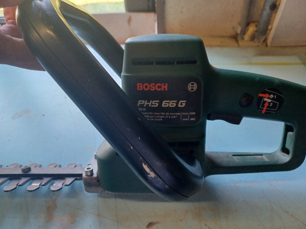 heggeschaar, Ophalen, Gebruikt, Elektrisch, Bosch