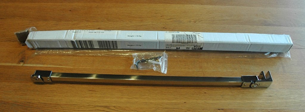 Nouvelle barre de stabilisation de baignoire Vidaxl 57,5 cm, Bricolage & Construction, Sanitaire, Enlèvement ou Envoi, Neuf, Baignoire