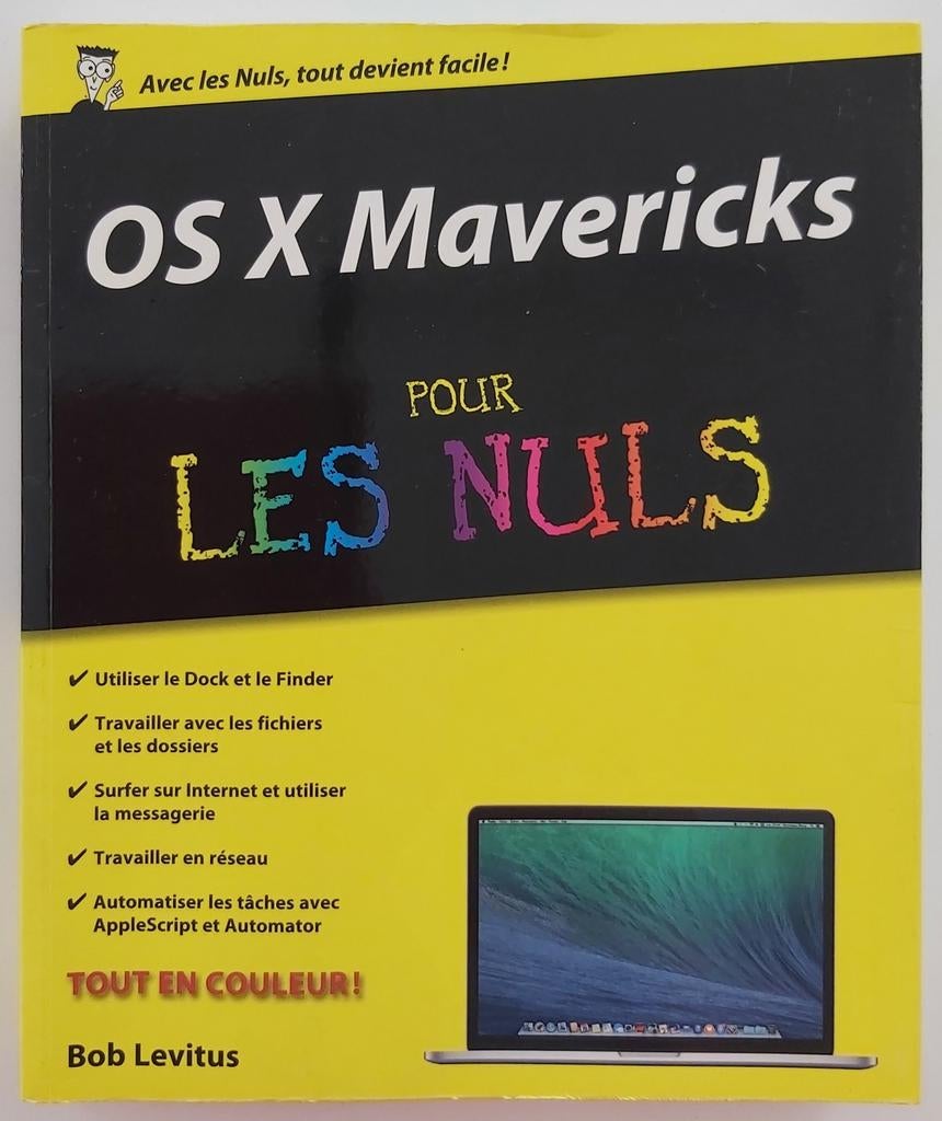 OS X Mavericks pour les nuls, Livres, Informatique & Ordinateur, Neuf, Système d'exploitation, Enlèvement ou Envoi, Bob Levitus