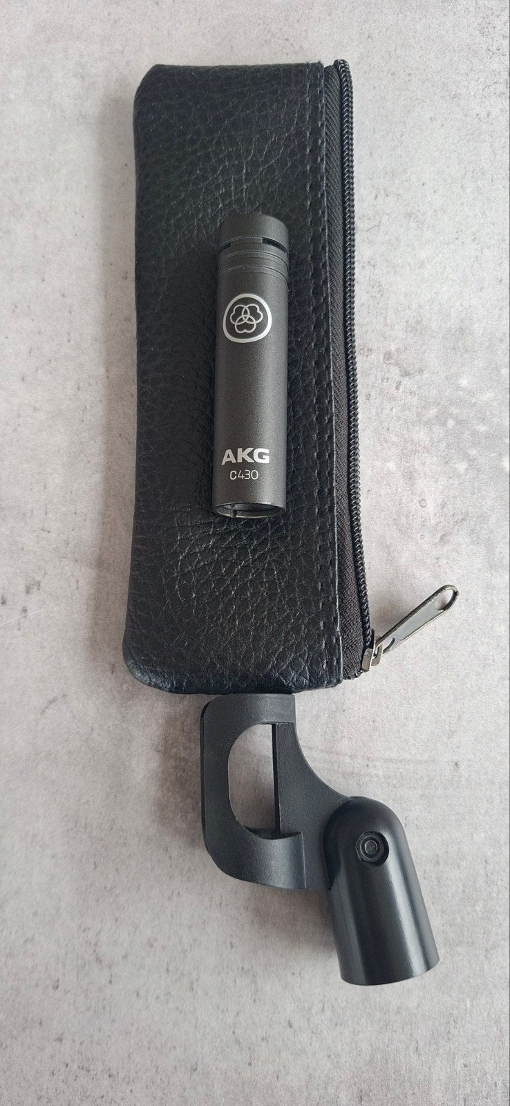 AKG C430 condensatormicrofoon., Muziek en Instrumenten, Microfoons, Ophalen, Zo goed als nieuw, Instrumentmicrofoon