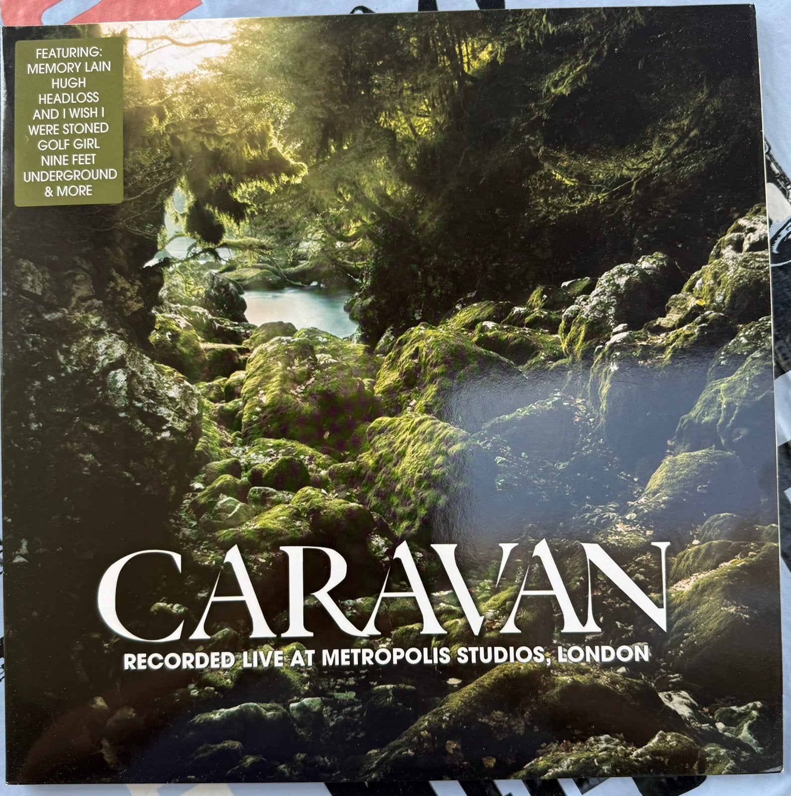 Dubbel LP Caravan - Recorded live at Metropolis, CD & DVD, Enlèvement ou Envoi, Rock progressif, Comme neuf, LP