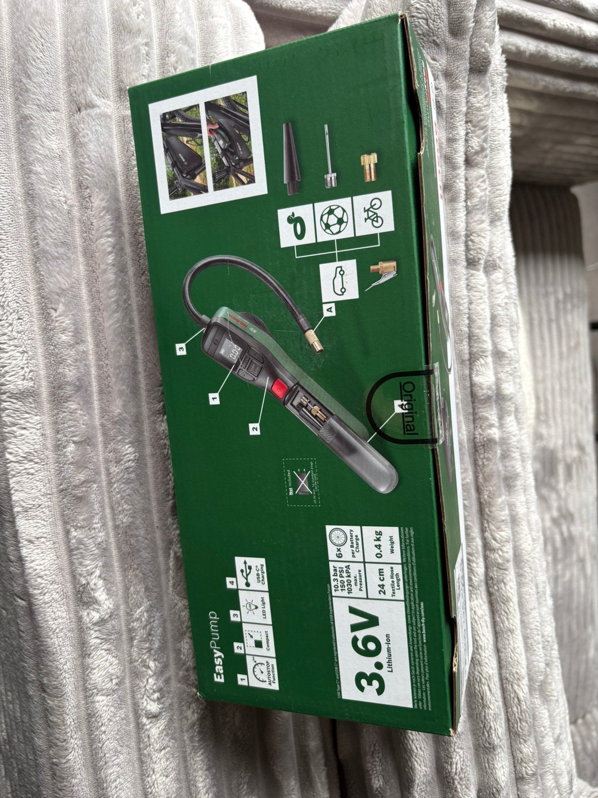 Bosch elektrische pomp, Caravans en Kamperen, Ophalen, Nieuw