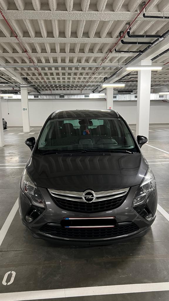 OPEL ZAFIRA 7zitter, Auto's, Euro 5, Leder en Stof, 7 zetels, 5 deurs