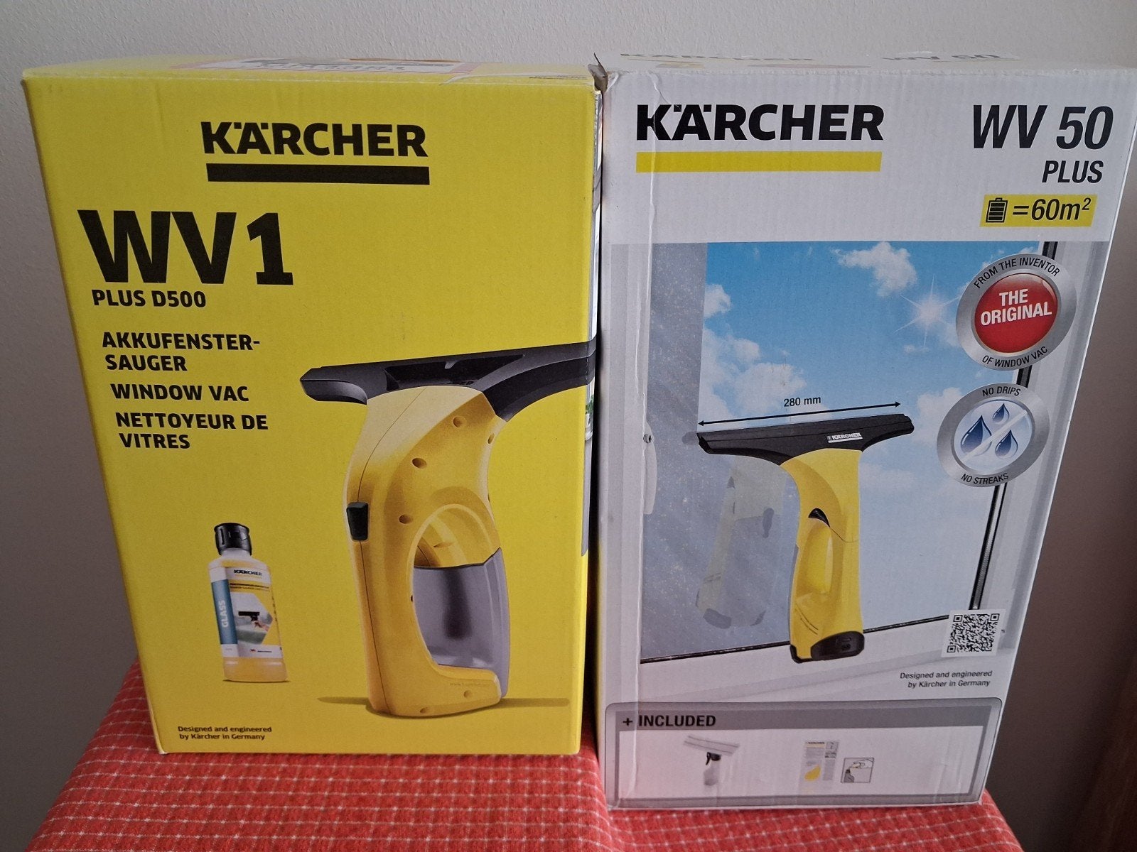 Karcher : Modèle WV1 D500 - WV50 PLUS pour pièces, Envoi, Essuie-vitre ou Raclette