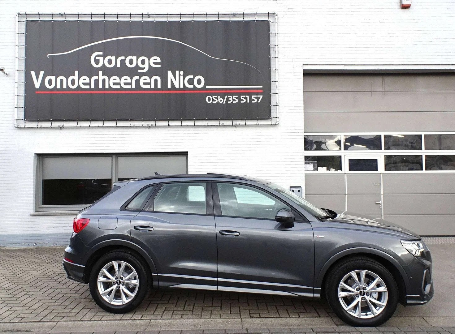 Audi Q3 35TFSi S-Line S-Tronic PANODAK,VIRTUAL,CARPLAY,CAMER, Argent ou Gris, Achat, Entreprise, Noir