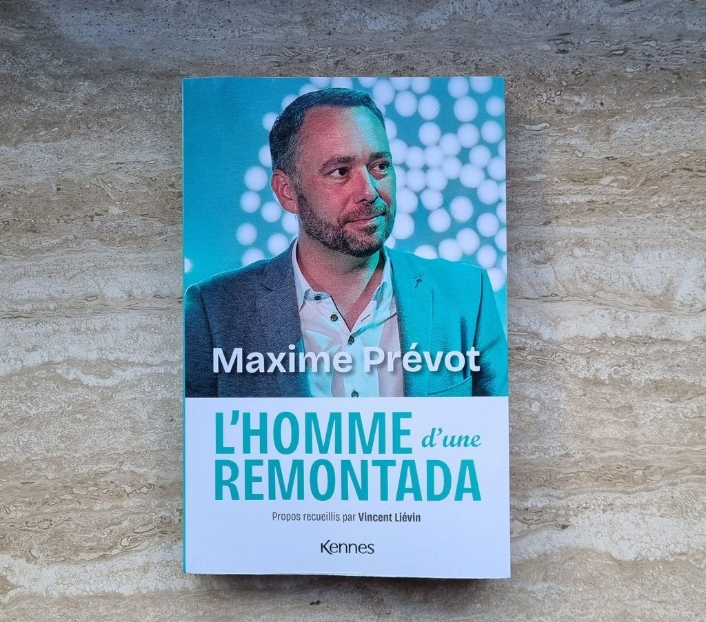 Maxime Prévot, l'homme d'une remontada, Vincent Liévin, Livres, Envoi, Neuf, Maxime Prévot, Politique
