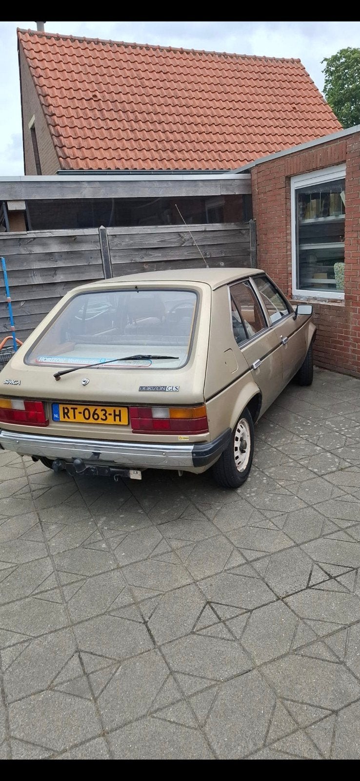 -simca horizon 1978 mitsubishi lancer 1984 voor, Auto's, Oldtimers, Particulier, Chrysler, Benzine, Bruin, Bruin, Ophalen