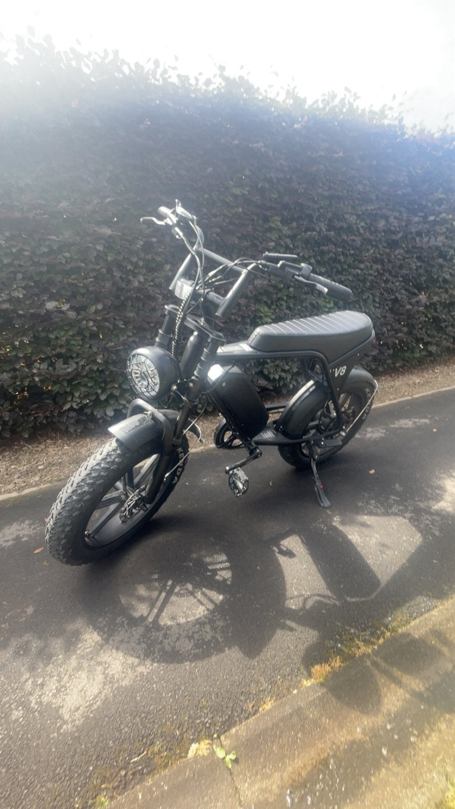 Fatbike v8 custom, Vélos & Vélomoteurs, Cyclomoteurs | Honda, Comme neuf, Enlèvement