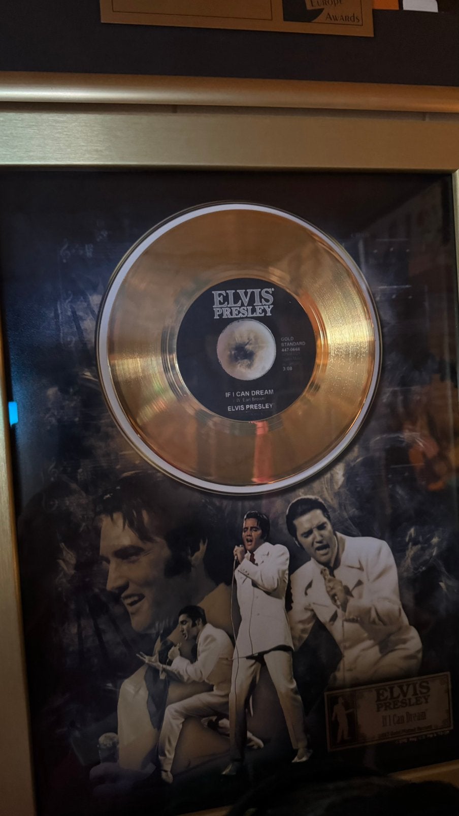Elvis Presley gouden singel if i cant dream, Cd's en Dvd's, Ophalen, Speciale editie, Zo goed als nieuw, Single