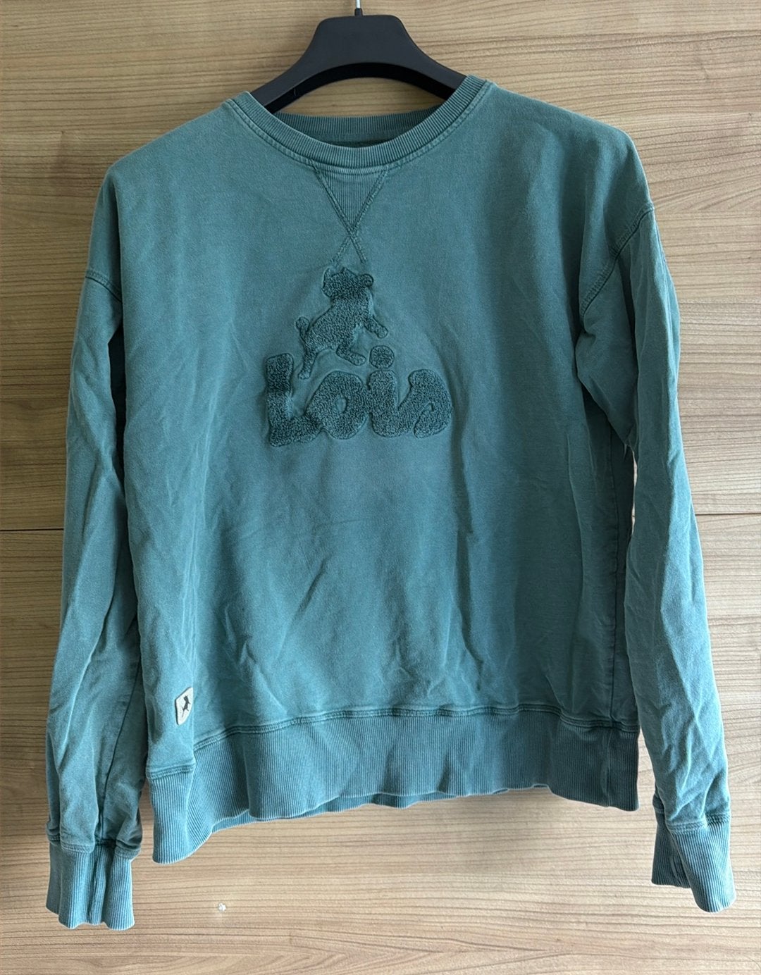 Turquoise achtig trui Lois knitwear Large, Ophalen of Verzenden, Gedragen, Maat 42/44 (L), Overige kleuren