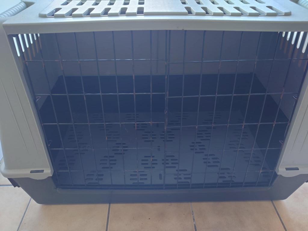 GRANDE CAGE POUR CHIEN (VOITURE/MAISON), Enlèvement, Utilisé