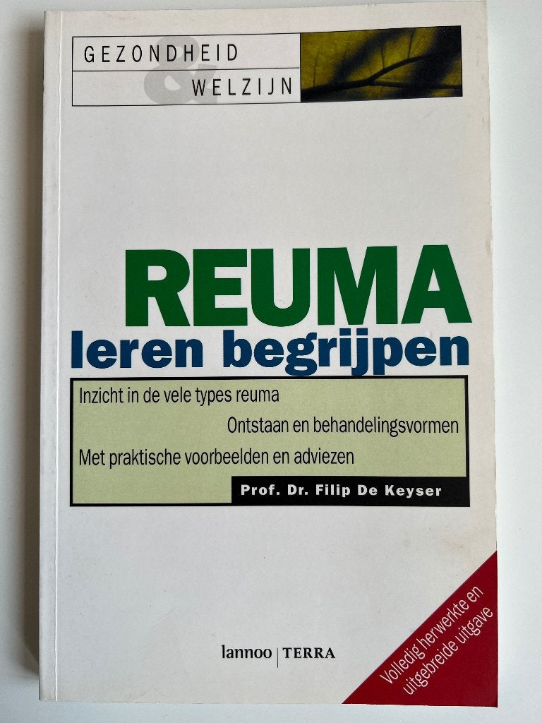 Reuma leren begrijpen, Boeken, Verzenden, Zo goed als nieuw