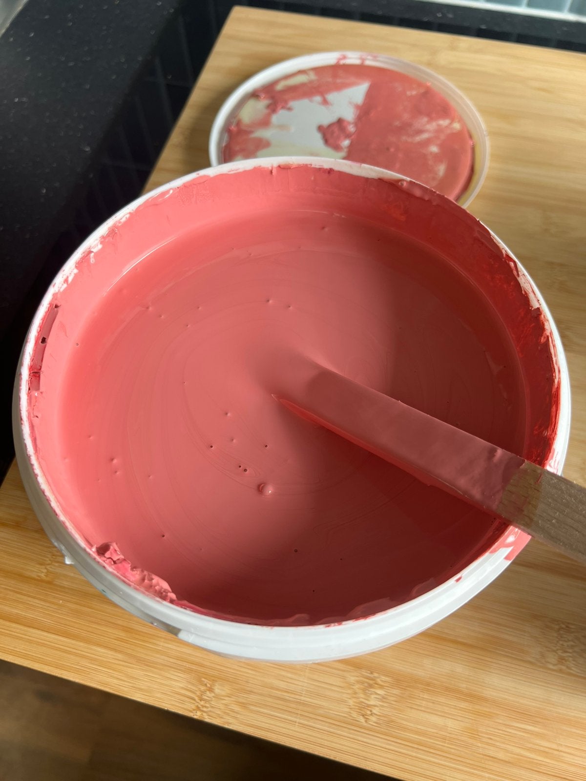 Roze muurverf 2.5liter ongebruikt, Ophalen, Nieuw, Verf, Roze