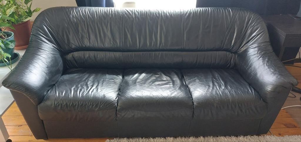 3-zitsbank, Huis en Inrichting, Ophalen, Gebruikt, Minder dan 75 cm, 150 tot 200 cm