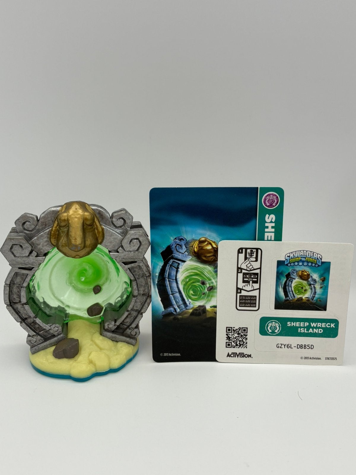 Skylanders Sheep Wreck Island avec autocollant et carte, Consoles de jeu & Jeux vidéo, Jeux | Autre, Envoi, Comme neuf