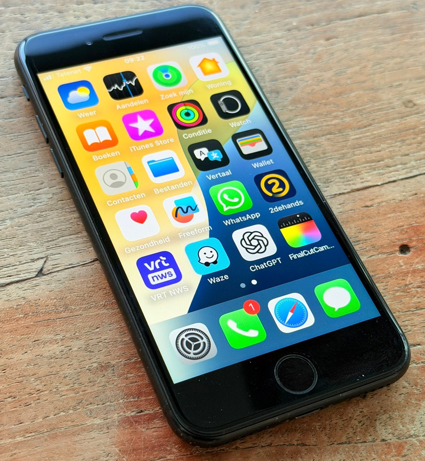iPhone SE 2020 - 64 Go - Noir - Parfait état, Télécoms, Enlèvement