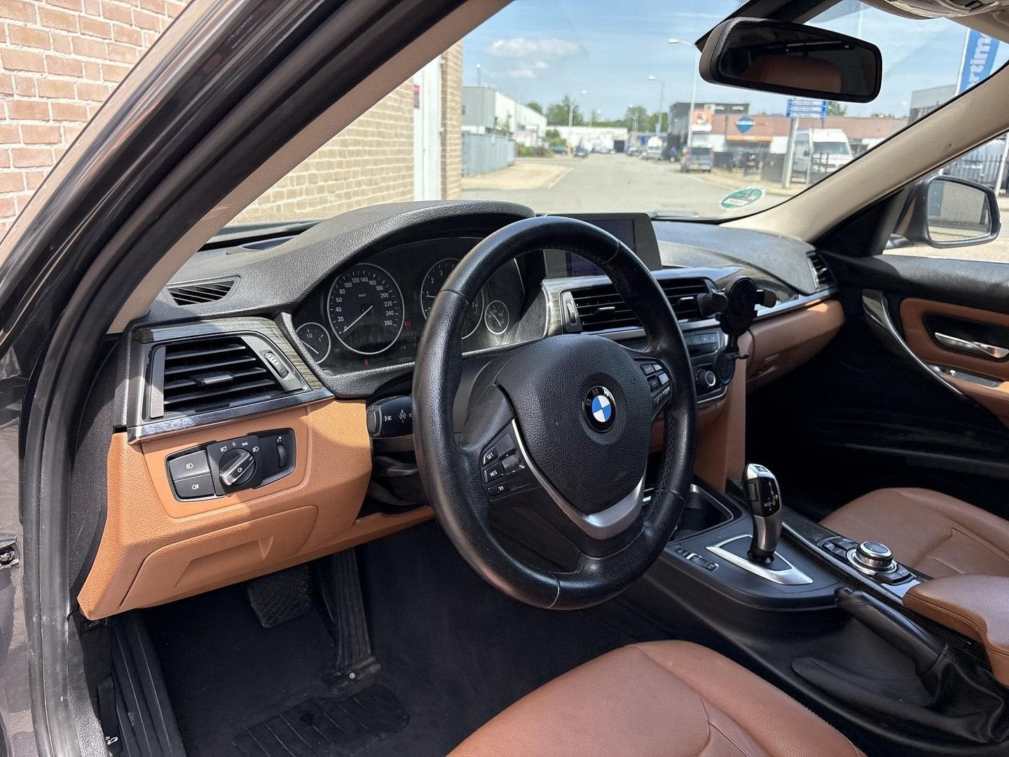 BMW 328 3-serie Touring 328i High Executive Automaat | Leder, Autos, BMW, Argent ou Gris, Achat, Entreprise, Electronic Stability Program (ESP)