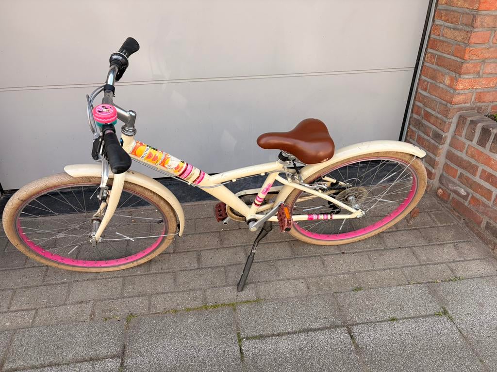 Kinderfiets 24 inch, Vélos & Vélomoteurs, Vélos | Cruisers & Lowriders, Enlèvement, Utilisé, Femmes