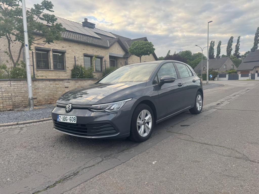 VW GOLF 8 1.0 ETSI 2024 34000KM BOITE AUTO, Autos, Argent ou Gris, Achat, Euro 6, Noir