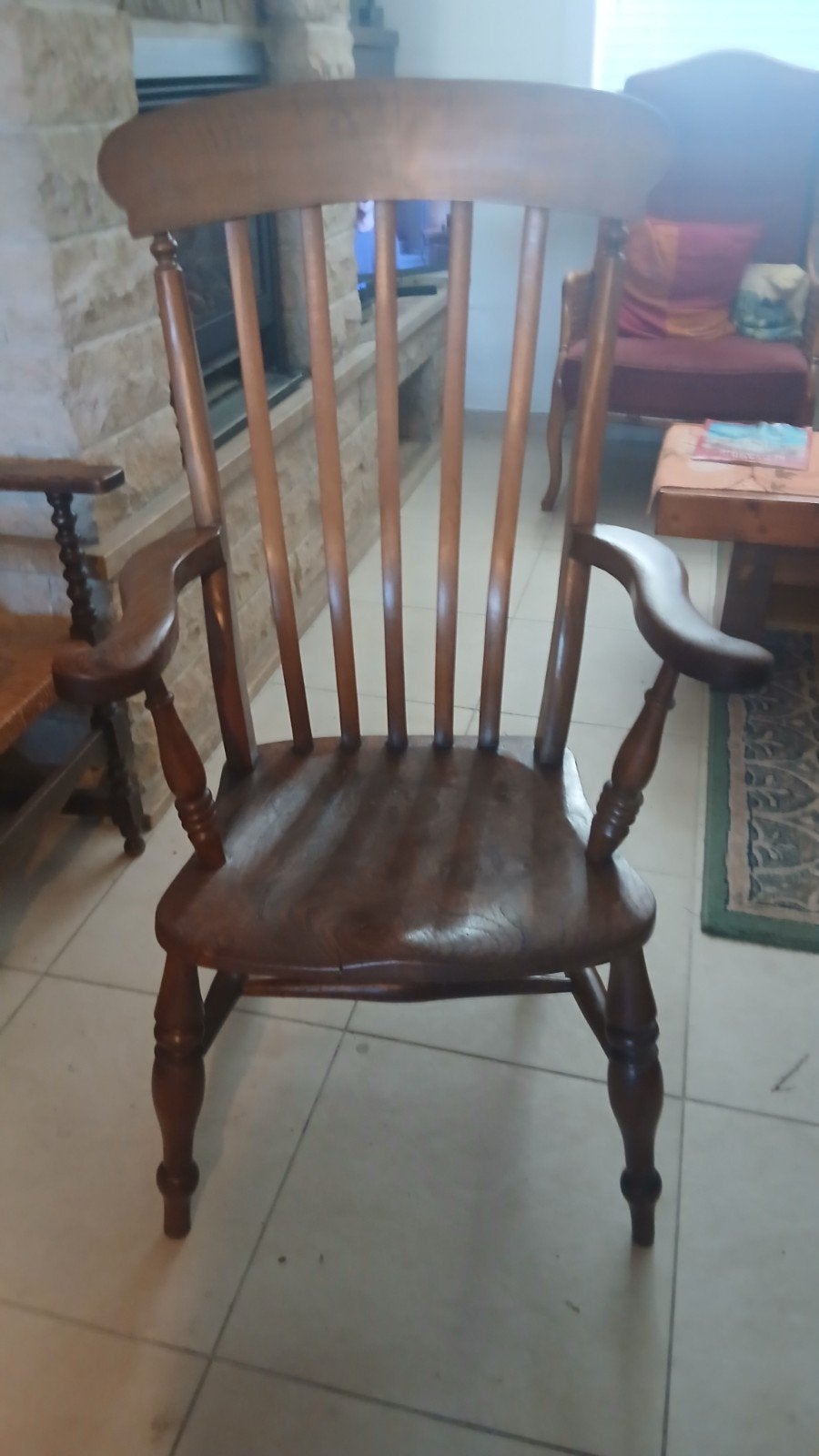 Chaise Windsor antique, Antiquités & Art, Enlèvement