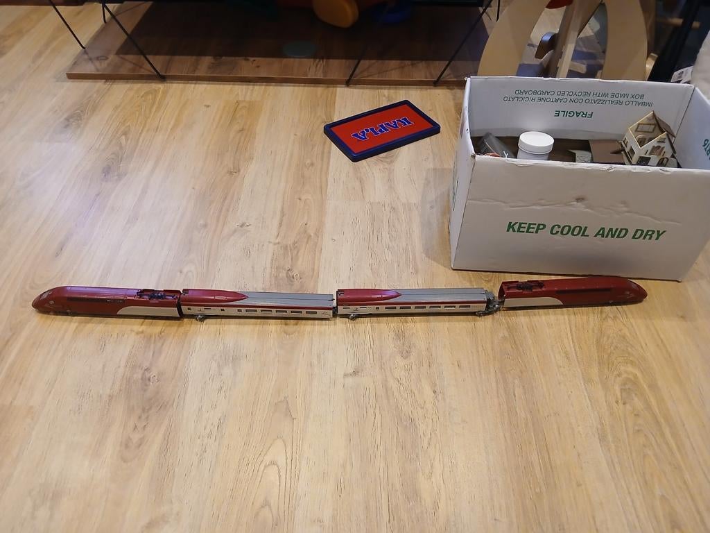 Lot mehano thalys, Enlèvement