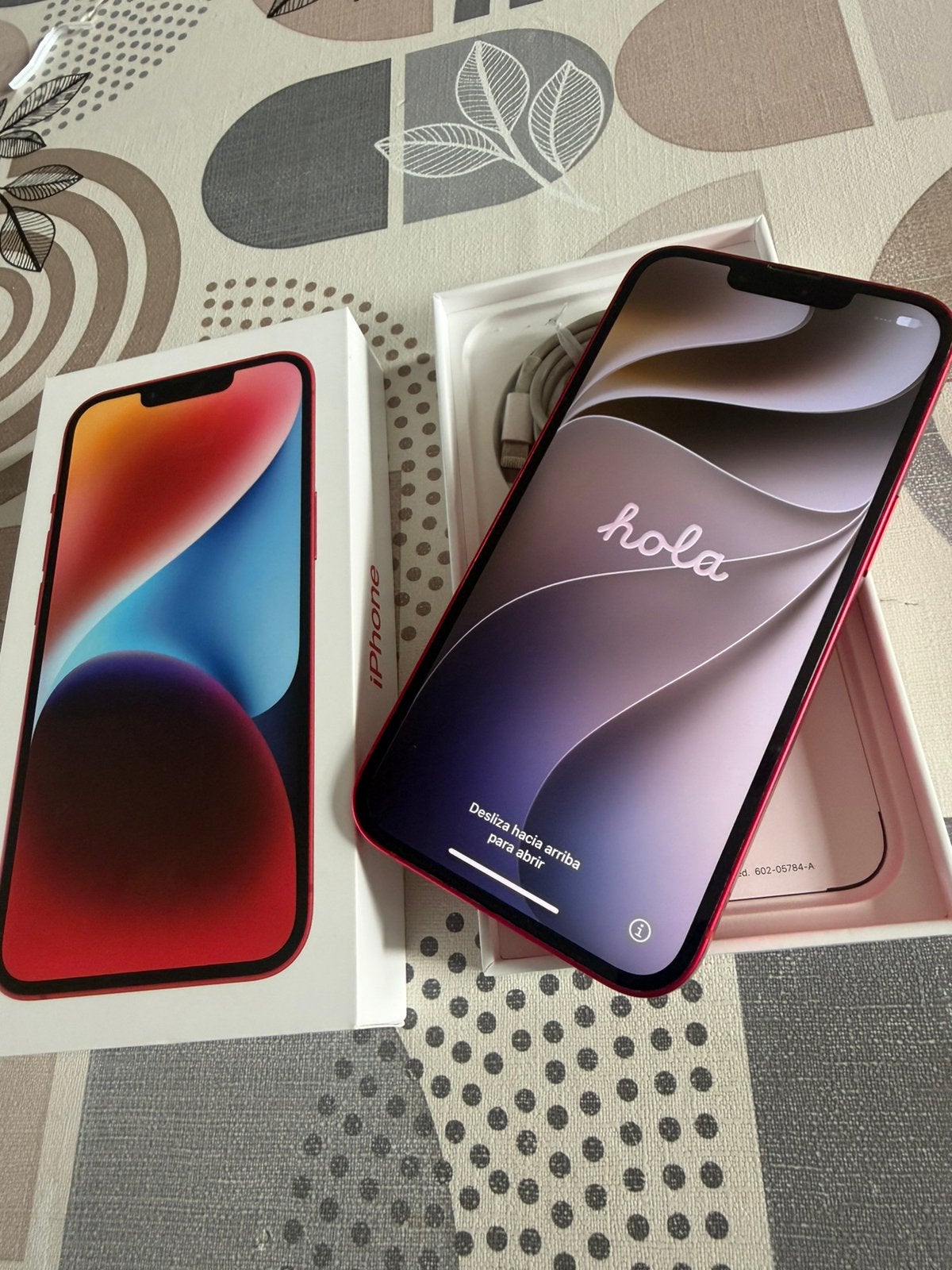 Apple iphone 14 RED 128GB, Télécoms, Rouge, 128 GB, Utilisé, IPhone 14