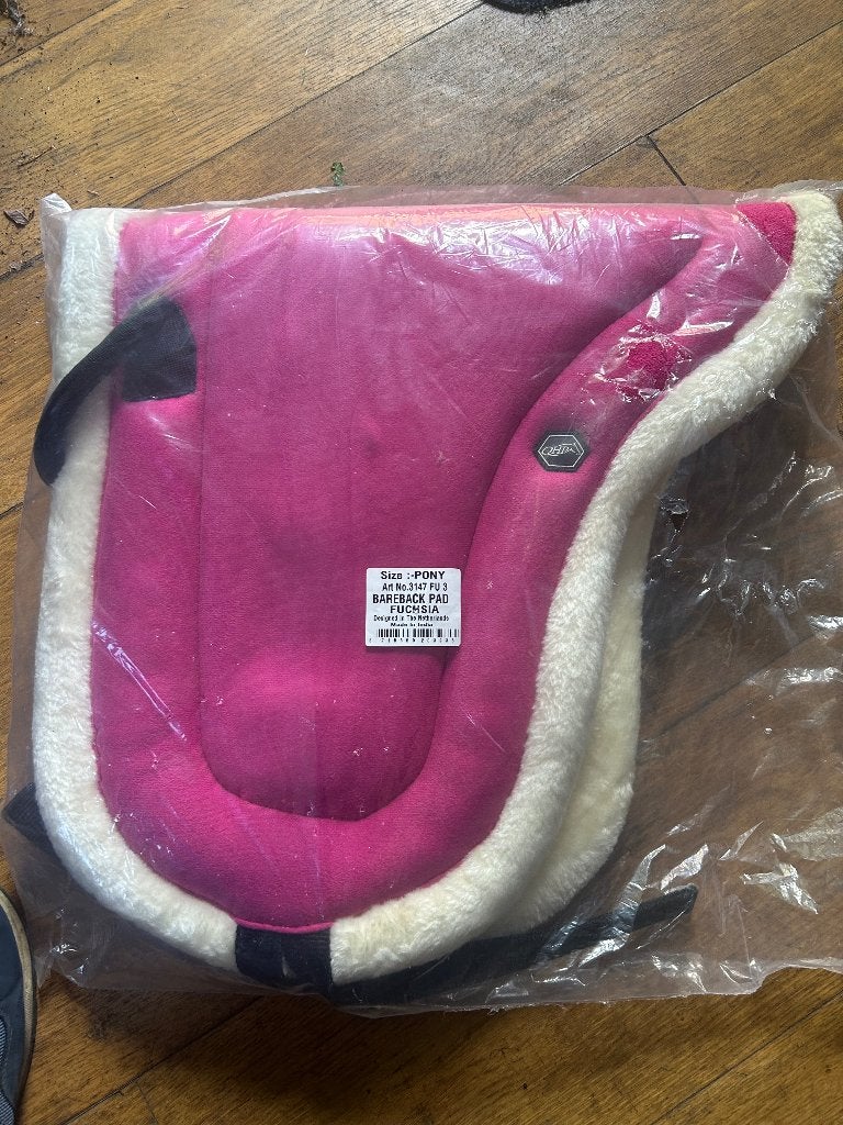 tapis à dos nu pony QHP fuchsia neuf, Animaux & Accessoires, Enlèvement ou Envoi, Neuf, QHP