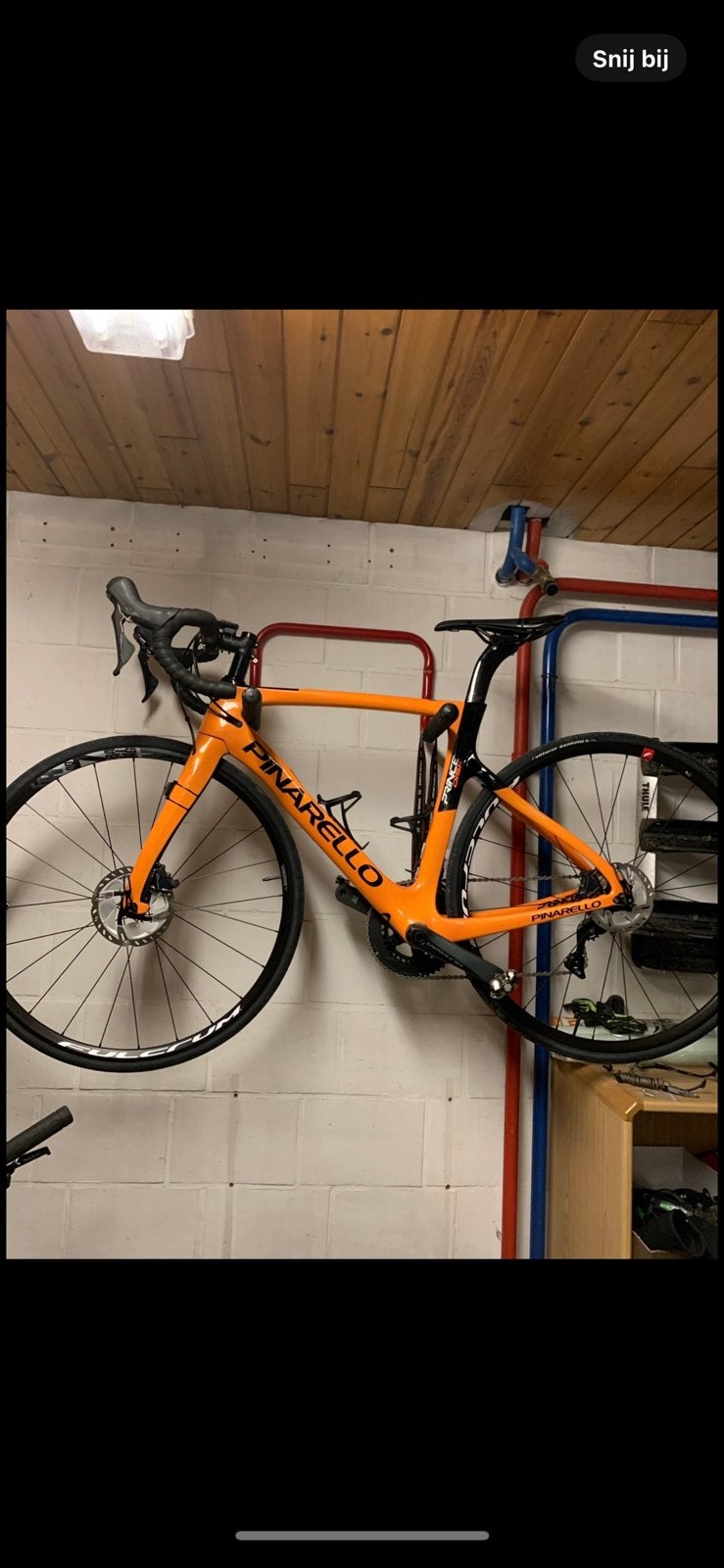 Pinarello prince, Ophalen, Zo goed als nieuw