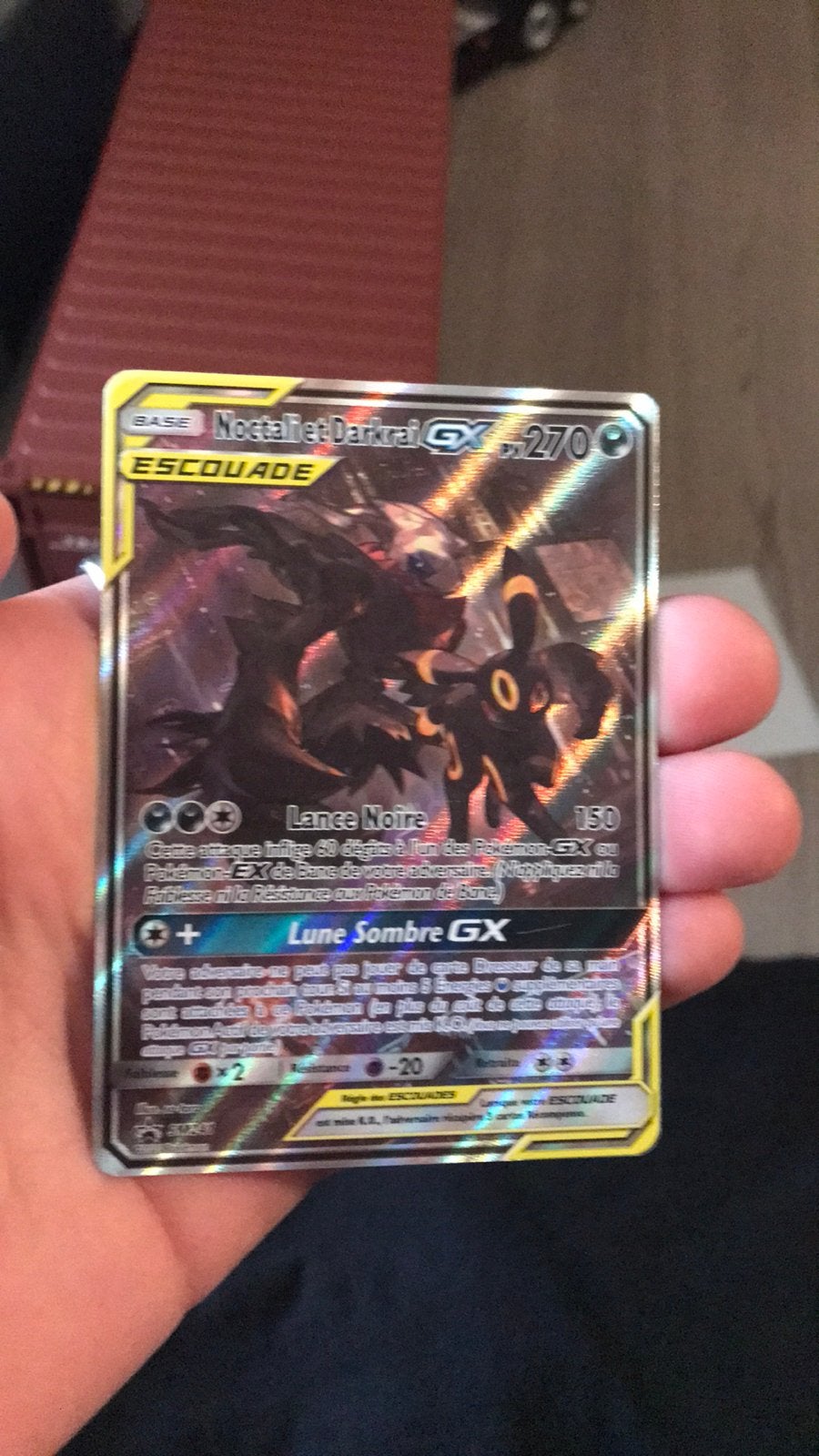 Carte Pokémon escouades noctali et darkrai promo, Comme neuf