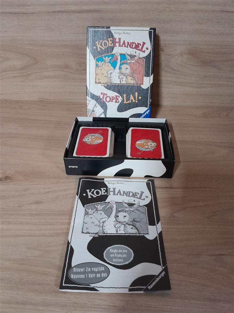 Koehandel - kaartspel - s3547, Hobby en Vrije tijd, Verzenden, Zo goed als nieuw