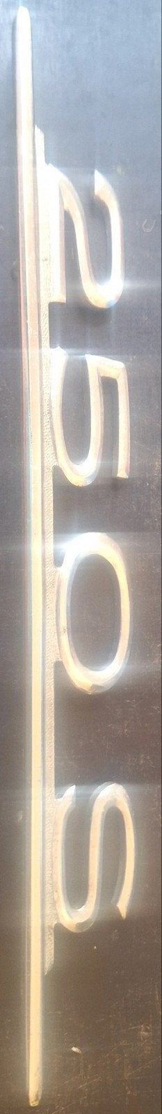 Mercedes-Benz 250 S kofferklep embleem (origineel, Ophalen