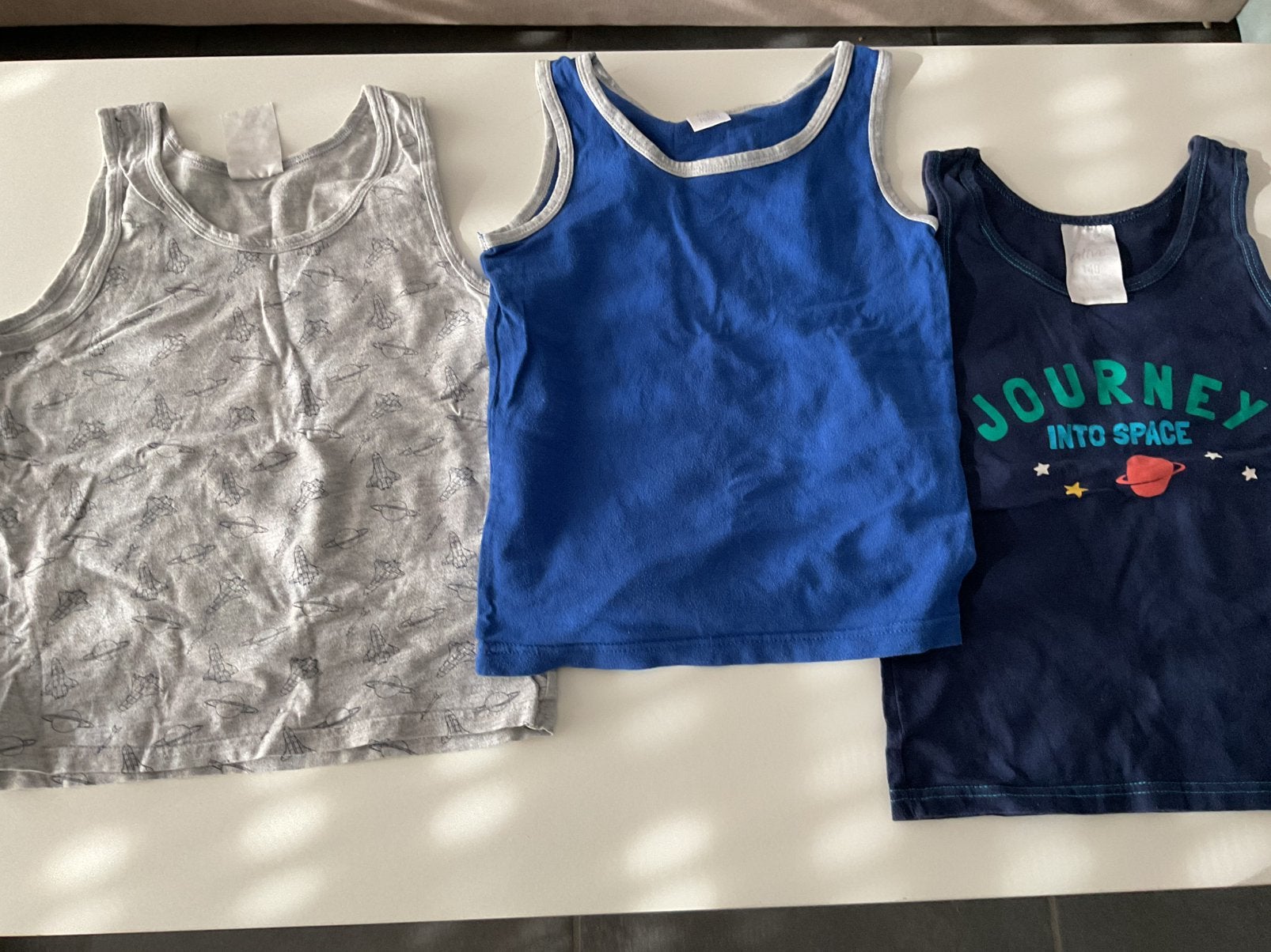 3 onderhemdjes jongens maat 140, Kinderen en Baby's, Kinderkleding | Maat 140, Ophalen of Verzenden, Zo goed als nieuw