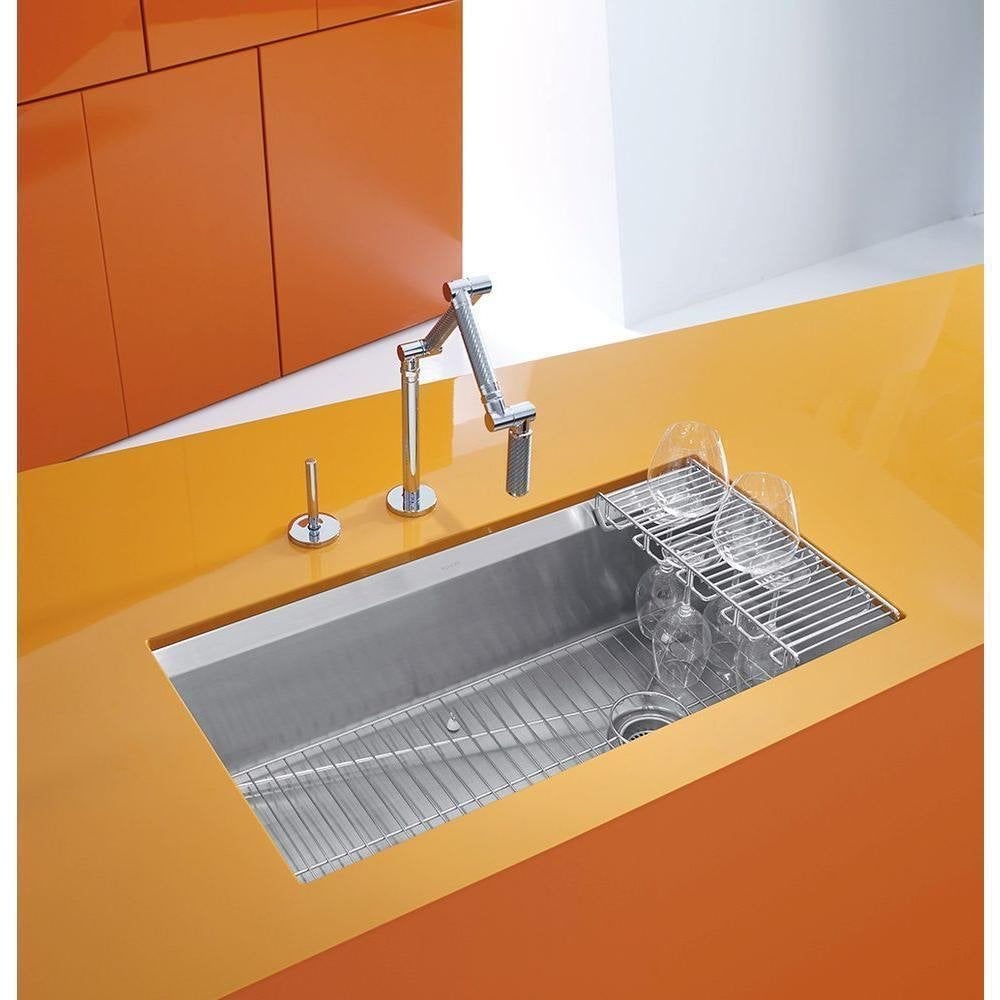 451. Exclusieve spoelbak Kohler 3673-NA, Ophalen, Nieuw