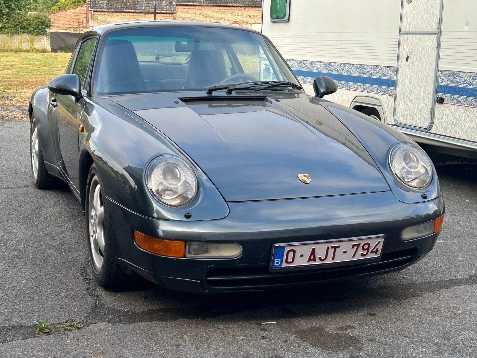 Porsche 993- -C2, Particulier, Airconditioning, Te koop, Groen